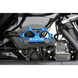 Arlen Ness Diamond Floorboards Passenger Blue - 410-060 For Harley Motorcycles 1982-2026