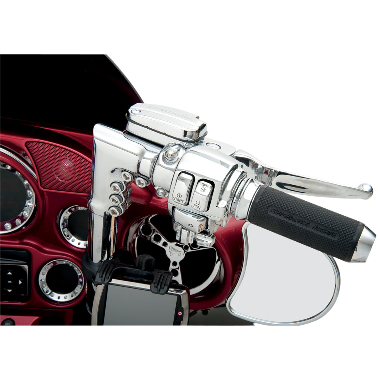 DRAG SPECIALTIES 0616-0091 Handlebar Switch Housing Kit Switch Housing - Cruise - Chrome