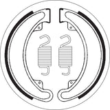 SBS 1723-0438 2024 Offroad Brake Shoes Brake Shoes - Honda