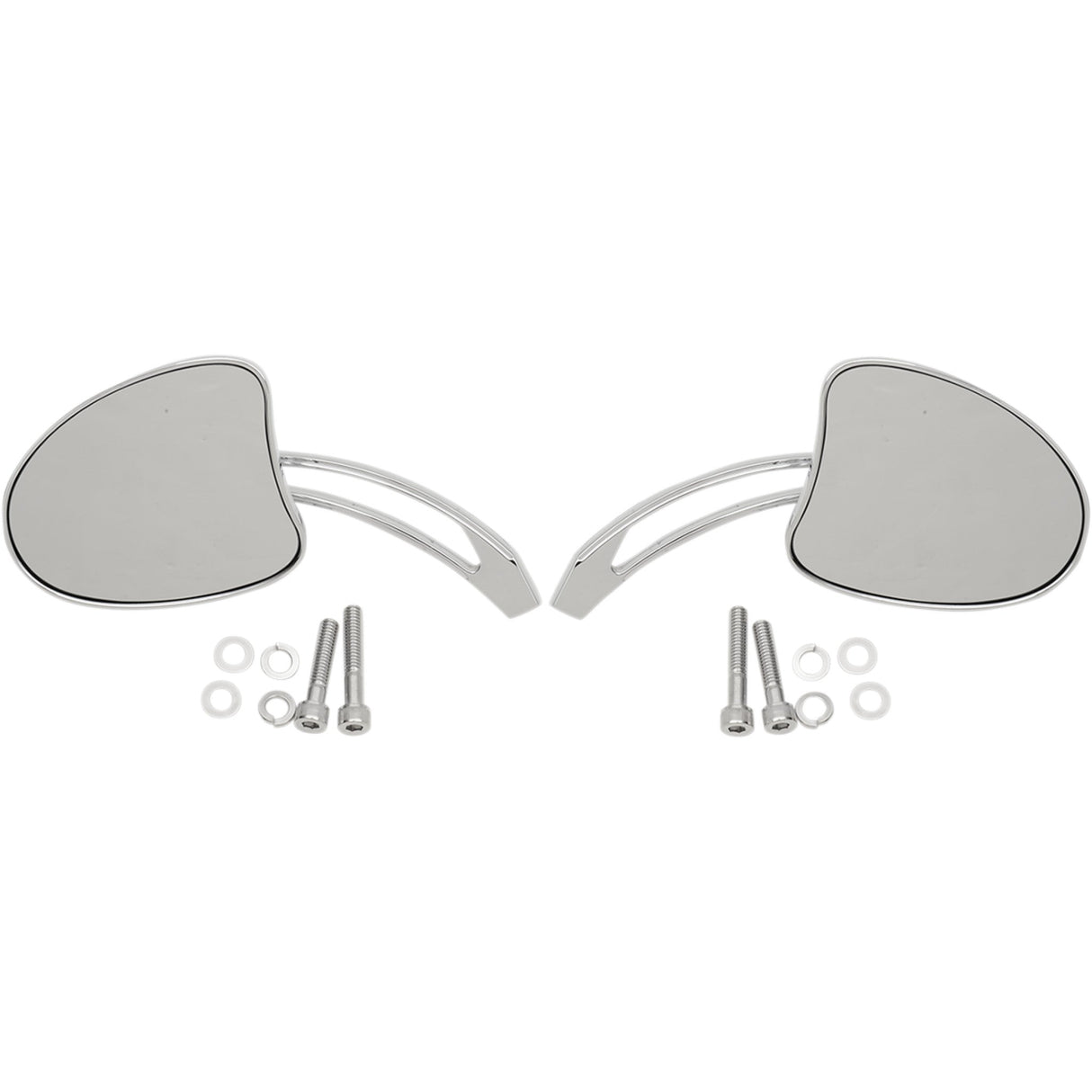 DRAG SPECIALTIES Touring Mirror with Slotted Stem