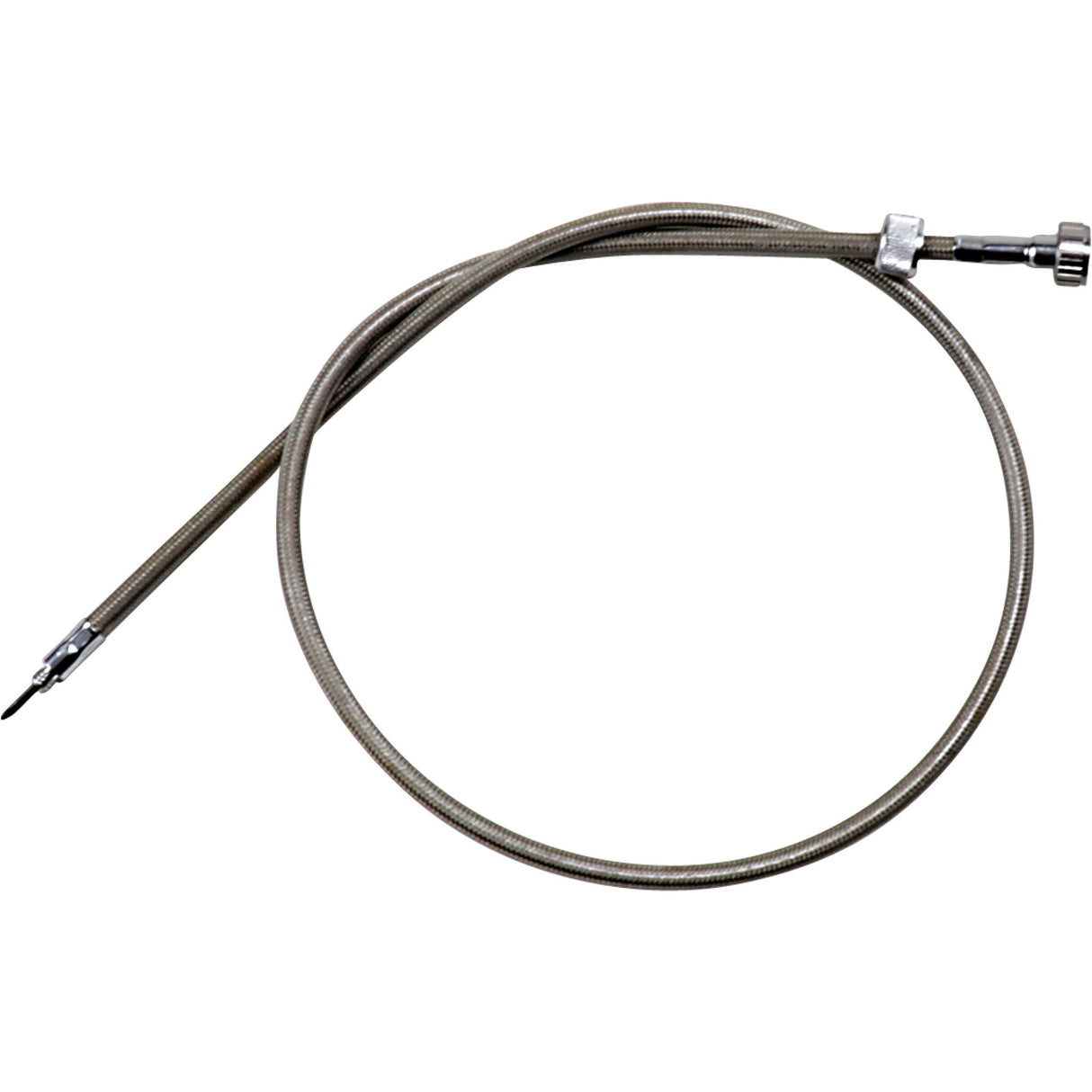 Motion PRO Armor Coat Braided Stainless Steel Speedometer Cable 40" - 66-0128 For Harley Motorcycles 1983-1994