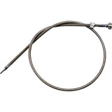 Motion PRO Armor Coat Braided Stainless Steel Speedometer Cable 40" - 66-0128 For Harley Motorcycles 1983-1994