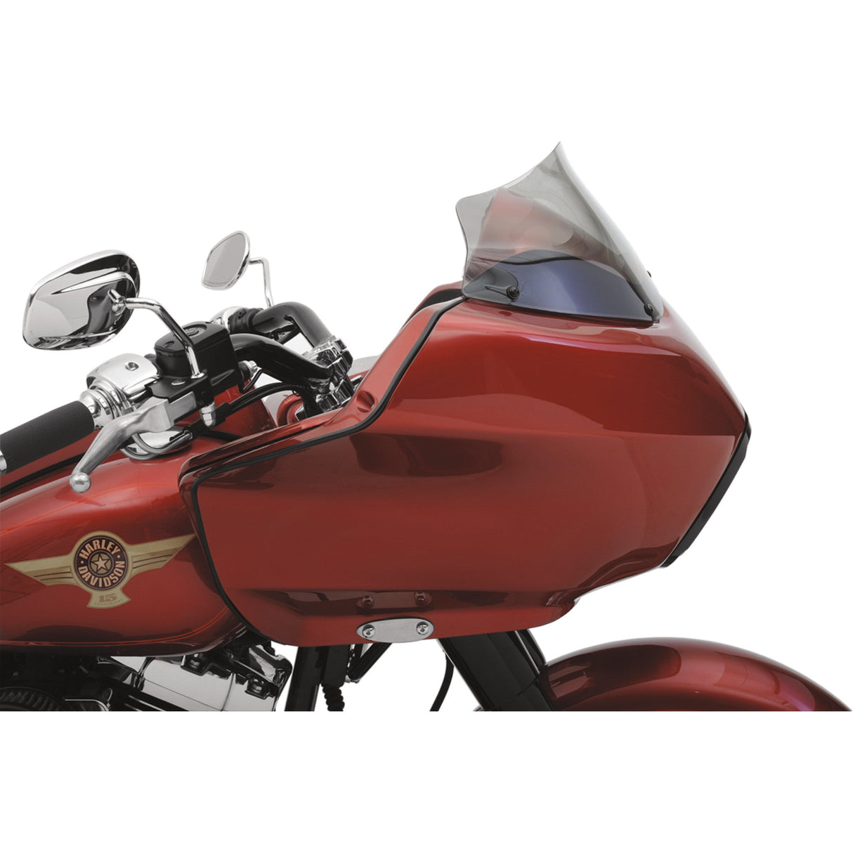 Klock Werks Sport Flare® Windshield 8" Tinted - KWW-01-0194 For Harley Road Glide 1998-2013