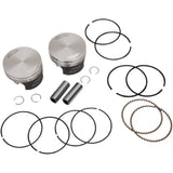 Wiseco Tracker Series™ Piston Kit 3.518" 1340 Cc 80 Cubic Inch +0.020" Evolution - K0215P2 For Harley Motorcycles 1984-1999