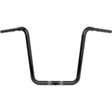 LA CHOPPERS 0601-6225 LA-7324-16B Twin Round Handlebar - 16" - Black