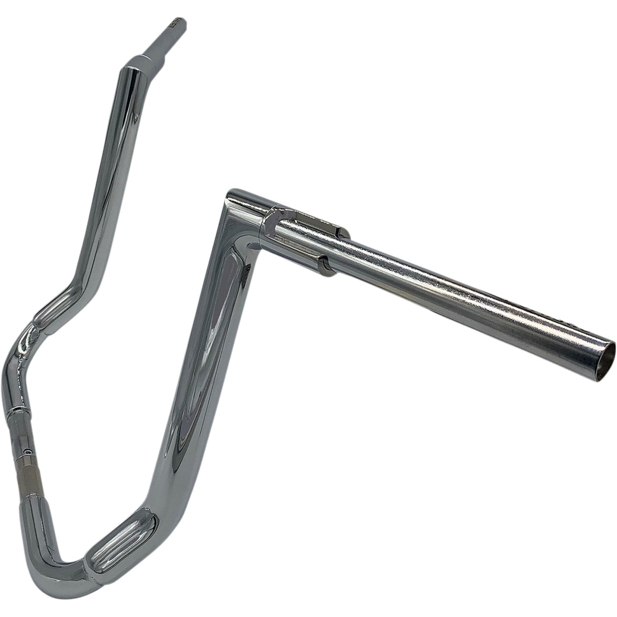FAT Baggers INC. 1-1/2" EZ Install Flat Top Handlebar 16" Chrome - 605016 For Harley Touring 2006-2020