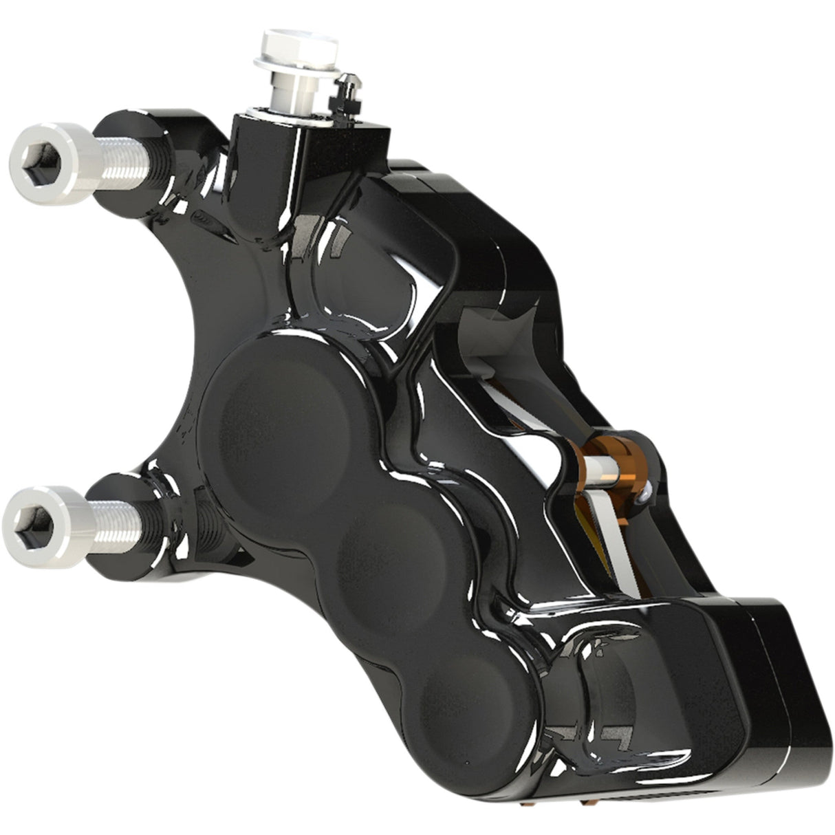 Arlen Ness Ness Tech Six-Piston Differential Bore Caliper Front Left Black 11.8" - 02-215 For Harley Motorcycles 2006-2026