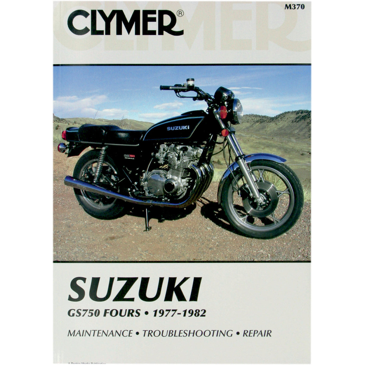 CLYMER M370 CM370 Motorcycle Repair Manual — Suzuki Manual - Suzuki GS 750