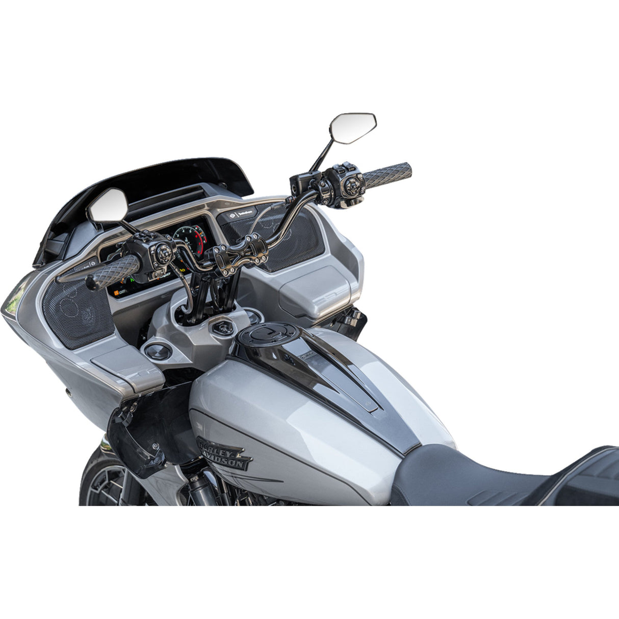 Arlen Ness Moto Handlebar MX Moto Black - 520-060 For Harley Road Glide / Touring / Softail / Street Glide 2023-2026