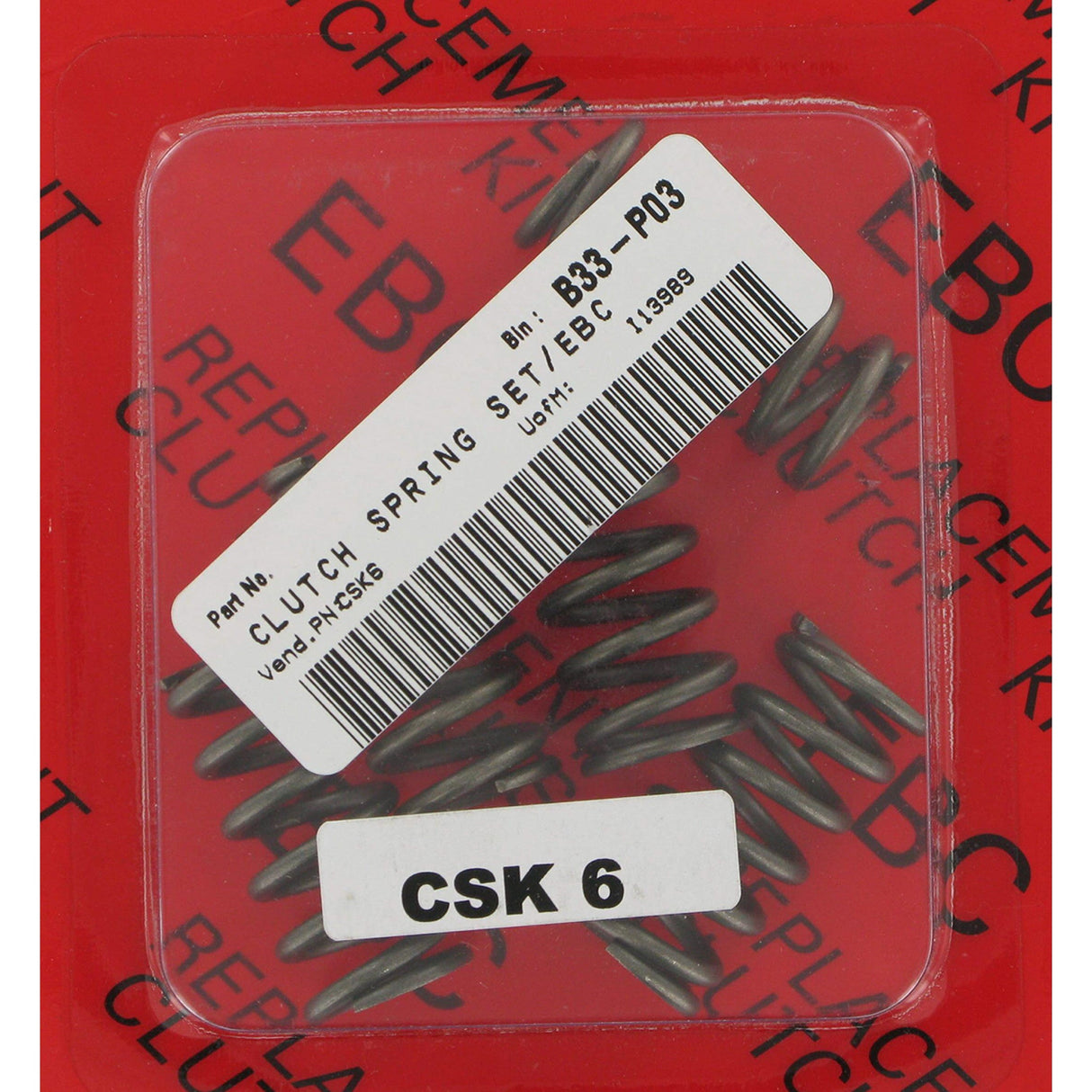 Ebc CSK Series Spring Kit - CSK6 Honda CB400F / CRF150F 2006-2017