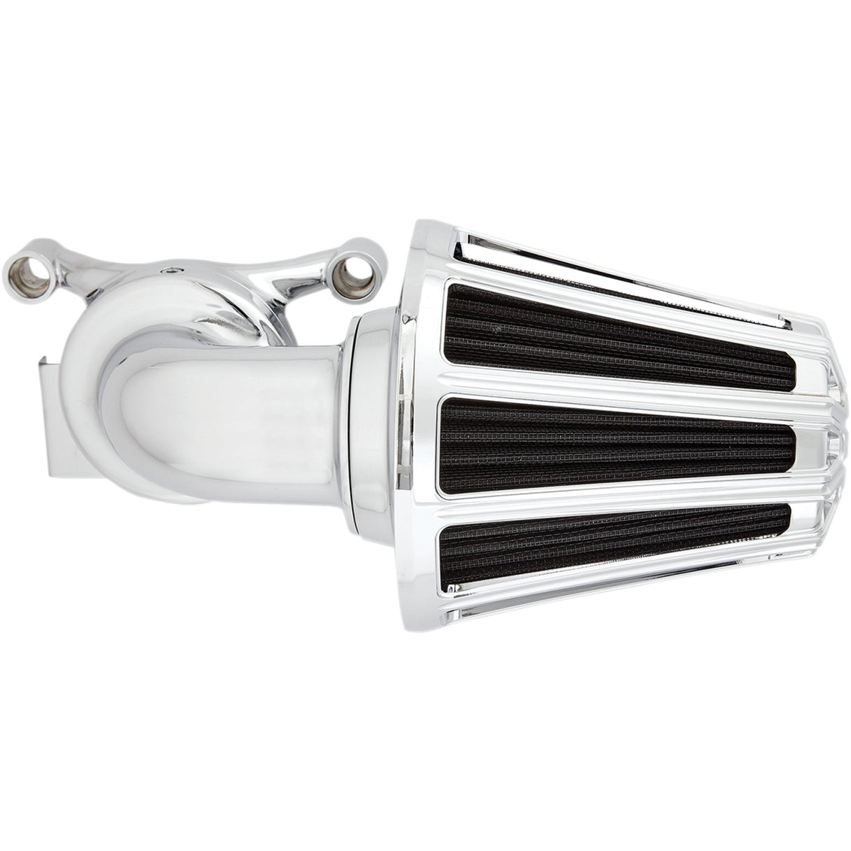Arlen Ness Monster Sucker® Air Cleaner Kit — 10 Gauge Chrome - 81-022 For Harley Motorcycles 1999-2017