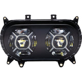 CUSTOM DYNAMICS 2001-2605 PG-RG-B ProGLOW™ Double-X LED Headlight - Black - Road Glide