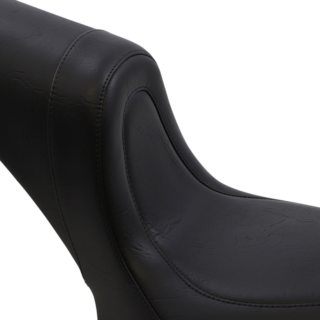 Mustang Fastback™ Seat Fastback™ Stitched Black - 75779 For Harley Softail 2000-2007