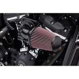 Cobra Cone Air Intake Black Twin Cam - 606-0102-06B-SB For Harley Motorcycles 1999-2017