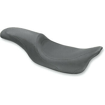 Mustang Tripper Fastback™ Seat Stitched Black - 75646 For Harley Touring 2008-2025