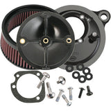 S&S Cycle Super Stock™ Stealth Air Cleaner Kit Black - 170-0060 For Harley Motorcycles 1999-2006