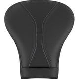 Saddlemen Dominator Pillion Pad Touring Black With Gray Stitching - 808-07B-0142L For Harley Touring 2008-2026