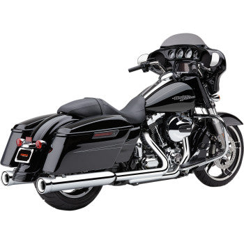 Cobra Neighbor Hater Slip-On Mufflers Chrome - 6107 For Harley Touring 1995-2016