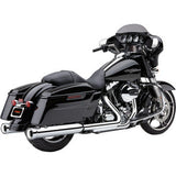 Cobra Neighbor Hater Slip-On Mufflers Chrome - 6107 For Harley Touring 1995-2016