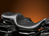 LePera Maverick Daddy Long Legs Seat Black Stitched - LK-957DL For Harley Touring 2008-2023