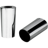 Drag Specialties Fork Slider Covers Stock Length Chrome Smooth For Harley Motorcycles 1949-2017