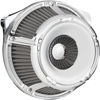 Arlen Ness Inverted Series Air Cleaner Kit — Slot Track Chrome - 18-914 For Harley Motorcycles 2017-2025