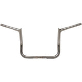 FAT Baggers INC. 1-1/4" EZ Install Pointed Top Handlebar 12" Chrome - 905012 For Harley Touring 1986-2022