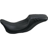 LePera Outcast Daddy Long Legs Seat Full-Length Without Backrest Black With Black Double Diamond - LK-987DLGT2 For Harley Touring 2008-2022
