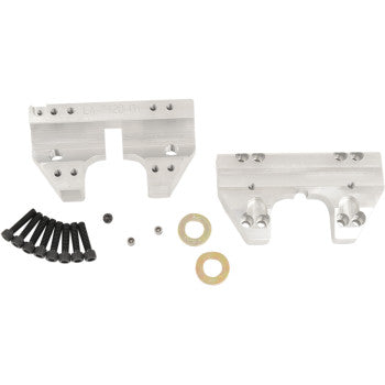 LA Choppers Handlebar Clamp Set 1-1/2" - LA-7425-04 For Harley Road King 2014-2022