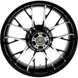 Coastal Moto Marlin Precision Cast 3D Wheel Marlin Rear Single Disc With ABS Black Cut 18x5.5 - 3D-MAR185BCABST For Harley Touring 2009-2026