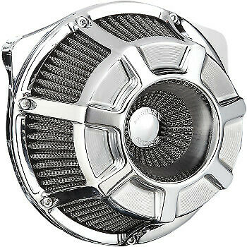 Arlen Ness Inverted Series Air Cleaner Kit — Beveled Chrome - 18-918 For Harley Motorcycles 2017-2025