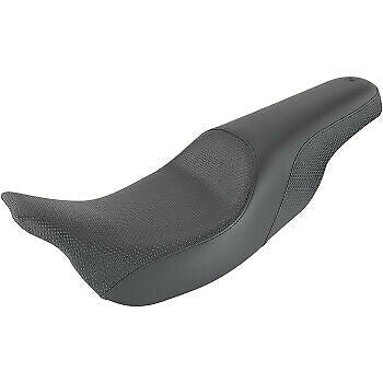Saddlemen Profiler™ Basketweave Seat Black - 808-07B-147 For Harley Touring 2008-2025
