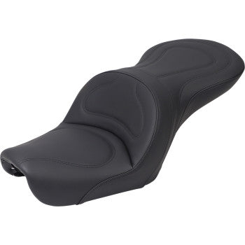 Saddlemen Explorer™ Seat Explorer™ Without Backrest Stitched Black - 804-04-0291 For Harley Dyna 2004-2005