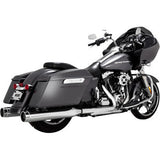 Vance & Hines Torquer 450 Slip-On Mufflers Chrome - 16673 For Harley Touring 1995-2016