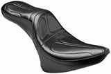 LePera Maverick Daddy Long Legs Seat Black Stitched - LX-910DL For Harley Softail 2000-2017