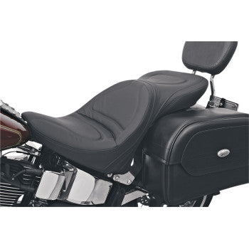 Saddlemen Explorer™ Seat Explorer™ Without Backrest Stitched Black FL FX For Harley Softail 2000-2007
