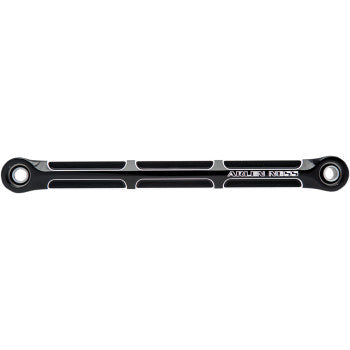 Arlen Ness Shift Rod Beveled Round Black - 19-933 For Harley Motorcycles 1984-2026
