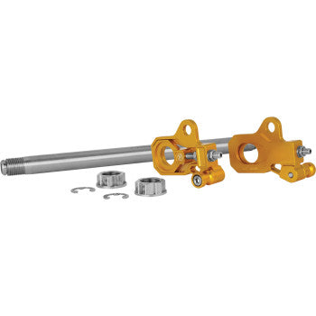 Performance Machine Axle Adjuster - 0117-0028M-G For Harley Touring 2009-2022