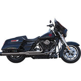 S&S Cycle 2-Into-1 Sidewinder® Exhaust System Race Only - 550-1087 For Harley Touring 2017-2023