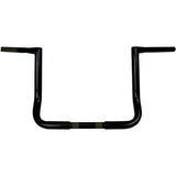LA Choppers 1-1/4" Twin Peaks Touring Handlebar 12" Black - LA-7361-12B For Harley Touring 1996-2022