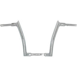FAT Baggers INC. 1-1/2" EZ Install Pointed Top Handlebar 14" Chrome - 807014 For Harley Touring 2008-2016