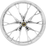 Coastal Moto Marlin Precision Cast 3D Wheel Marlin Front Dual Disc Without ABS Chrome 21x3.5 - 3D-MAR213CH07 For Harley Touring 2000-2007