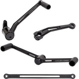 Arlen Ness SpeedLiner Foot Control Kit Black - 420-100 For Harley Touring 1999-2026