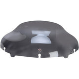 Klock Werks Flare® Windshield 6-1/2" Dark Smoke - KWW-01-0199-2014 For Harley Touring 2014-2025