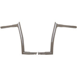 FAT Baggers INC. 1-1/4" EZ Install Pointed Top Handlebar 12" Chrome - 907012 For Harley Touring / Softail / Road King / Road Glide 1994-2023
