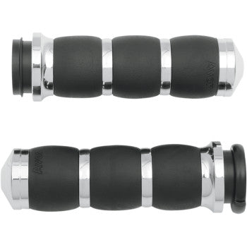 Avon Velvet Air Grips - AIR-93-FLY For Harley Motorcycles 2008-2024
