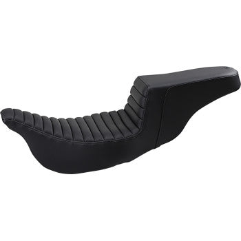 Saddlemen Extended Reach Step-Up Seats Tuck-N-Roll Black - 808-07B-171EXT For Harley Touring 2008-2025
