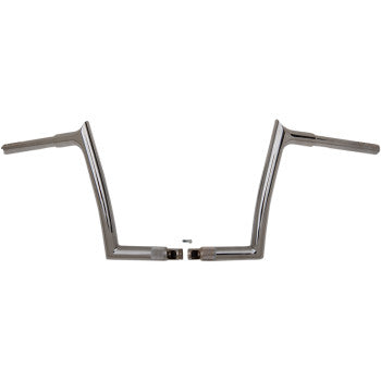FAT Baggers INC. 1-1/4" EZ Install Pointed Top Handlebar 10" Chrome - 906010 For Harley Touring 2015-2022