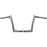 FAT Baggers INC. 1-1/4" EZ Install Pointed Top Handlebar 10" Chrome - 906010 For Harley Touring 2015-2022