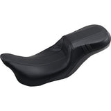 LePera Outcast Daddy Long Legs Seat 2-Up Without Backrest Carbon Fiber Inlay Black - LK-997DLGT3 For Harley Touring 2008-2023